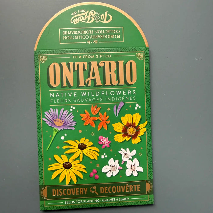 Floral Seed Packet -Ontario Native Wildflowers
