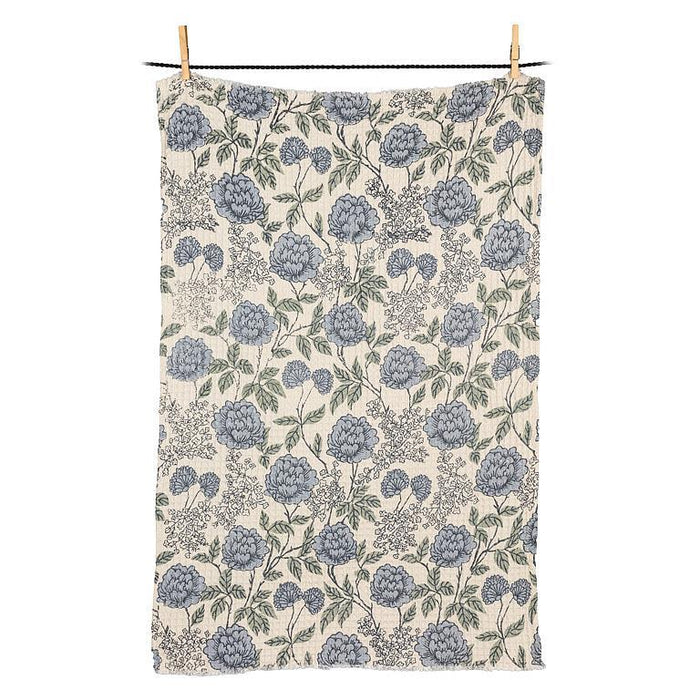 Tea Towel - Blue Floral