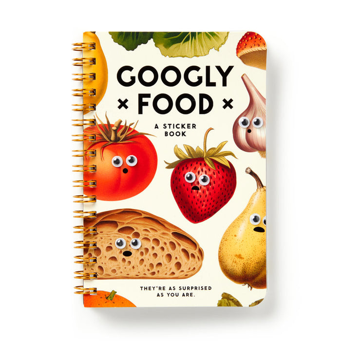 Adult Sticker Book - Googly Food