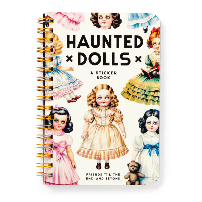 Adult Sticker Book - Haunted Dolls