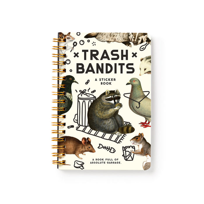 Adult Sticker Book - Trash Bandits