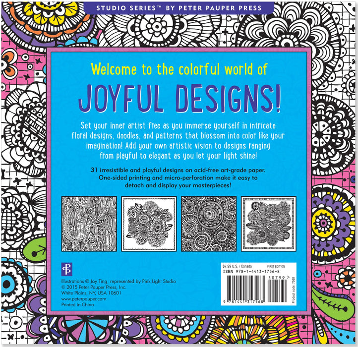 Joyful Designs Adult Colour Book