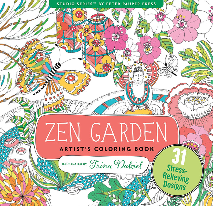Zen Garden Adult Colour Book