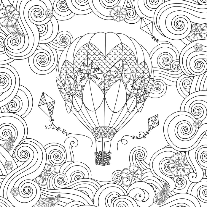 Boho Dreams Adult colour Book