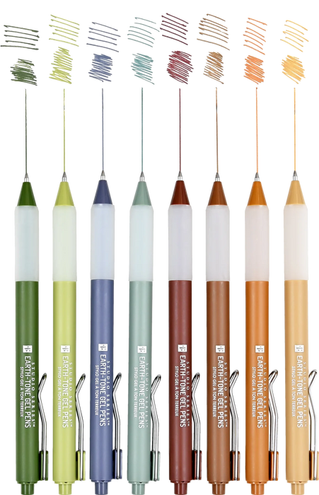 Earth Tone Gel Pens
