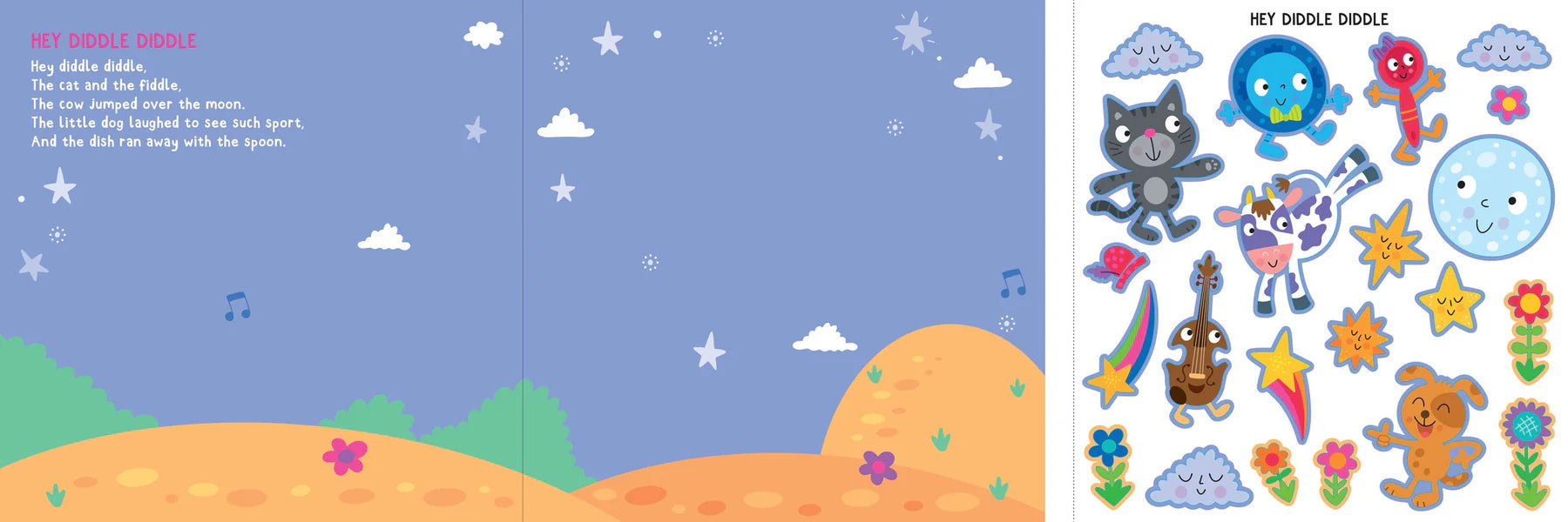 My First Sticker Book - Nursery Rhymes