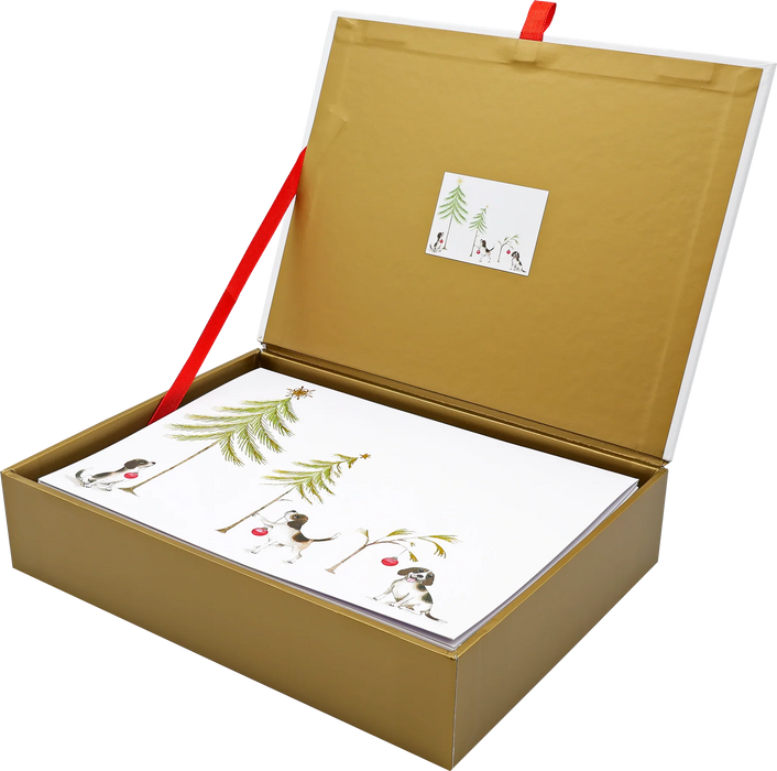 Boxed Christmas Cards - Dogs