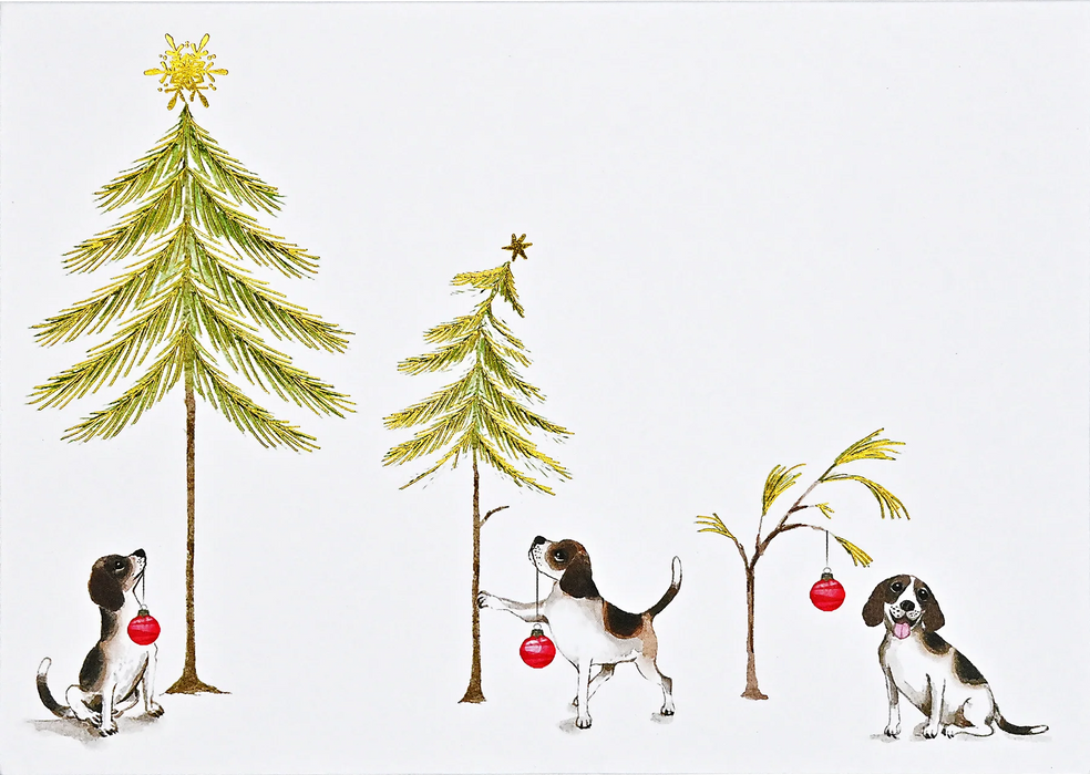 Boxed Christmas Cards - Dogs
