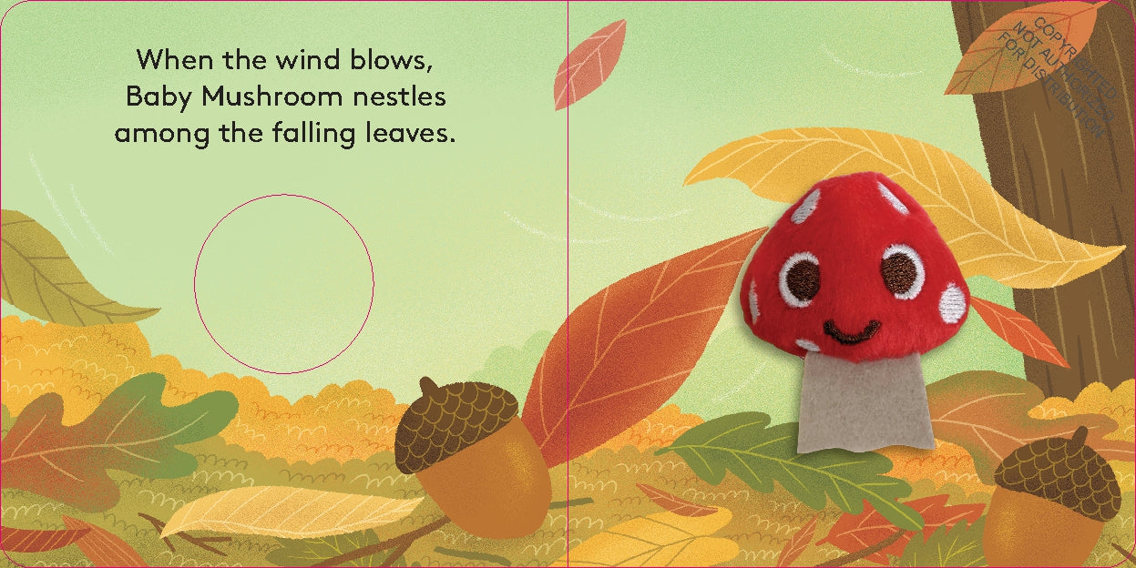 Book - Finger Puppet Mushroom