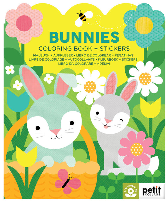 Bunnies Colouring Book