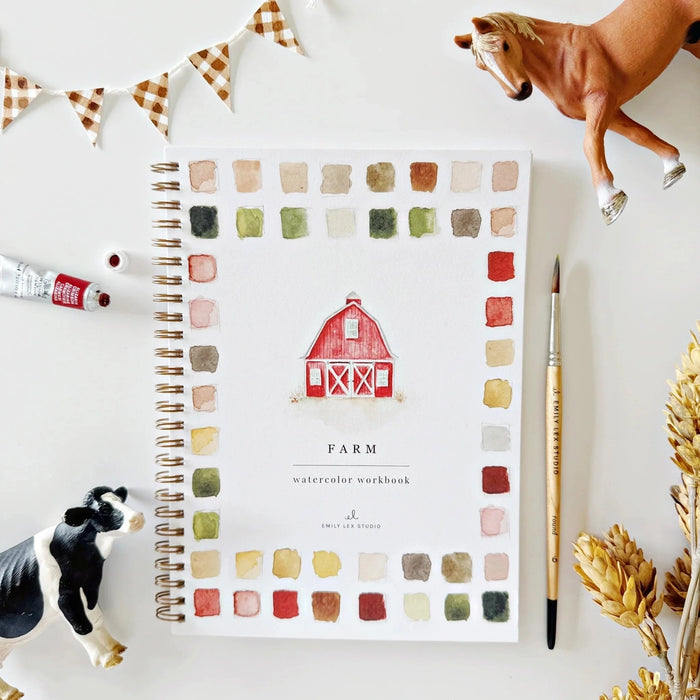 Watercolour Workbooks - Farm