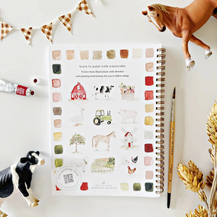 Watercolour Workbooks - Farm