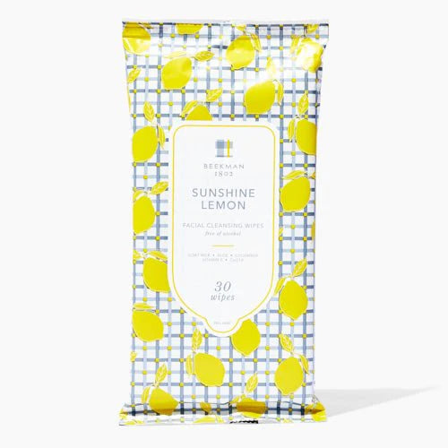 Beekman - Facial Cleansing Wipes - Sunshine Lemon