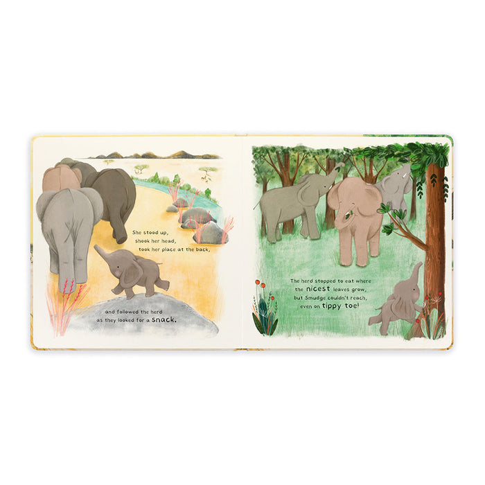 Book Jellycat -Smudge the Littlest Elephant