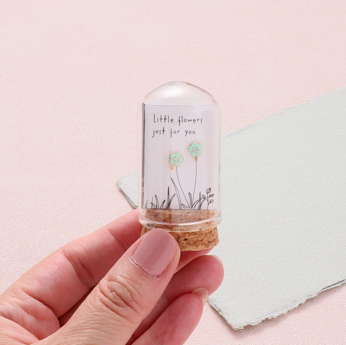 Terrarium Bottle Earrings - Just For You
