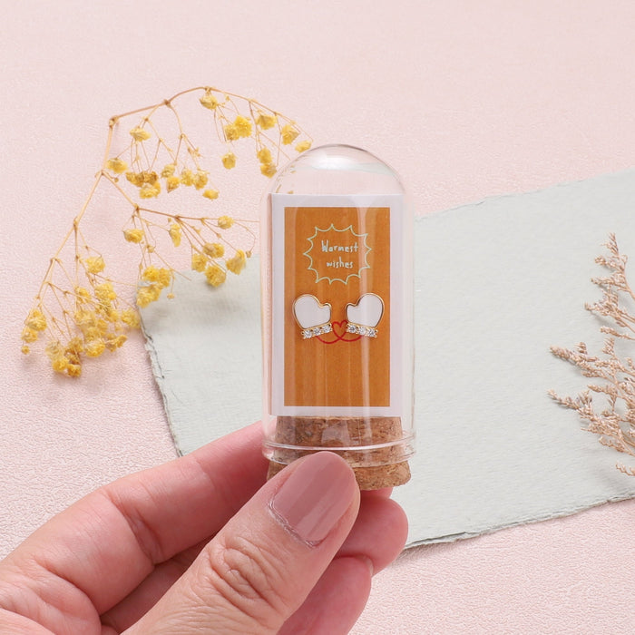 Terrarium Bottle Earrings - Christmas/Winter