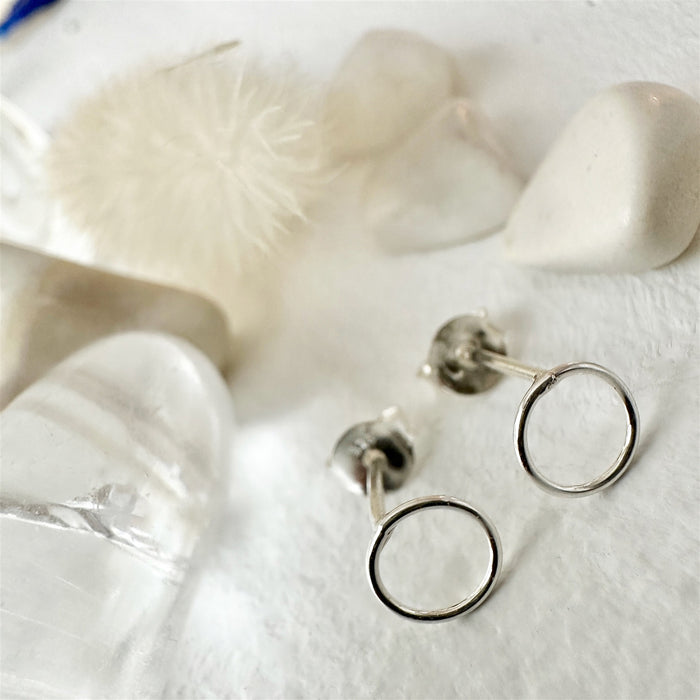 Earrings - Eclipse Circle Style