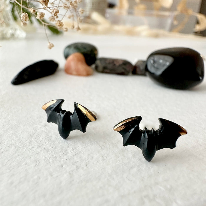 Earrings - Lugosi Bats