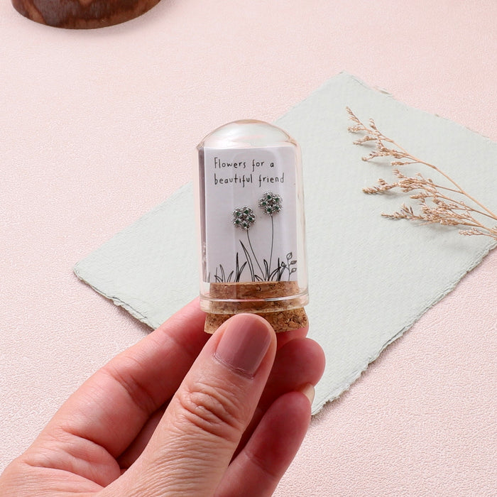 Terrarium Bottle Earrings - For A Friend