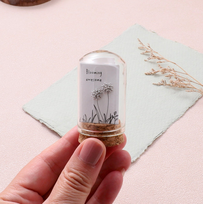 Terrarium Bottle Earrings - Just Blooms