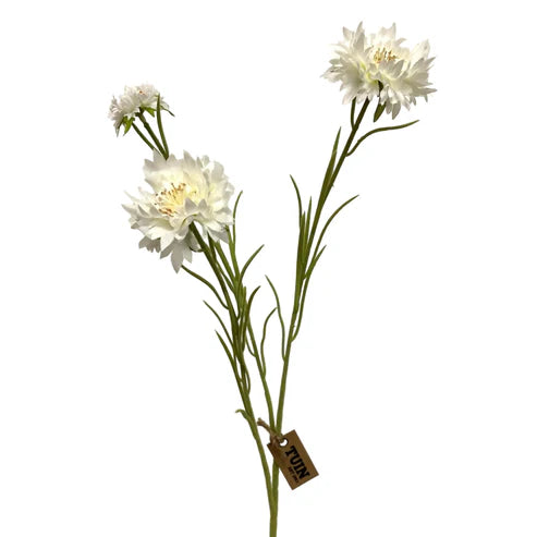 Faux Corn Flower Spray