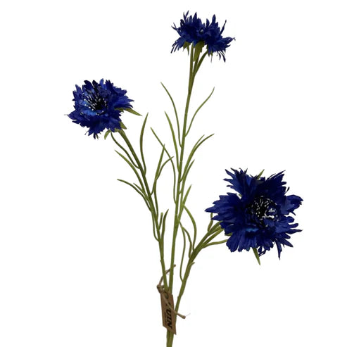 Faux Corn Flower Spray