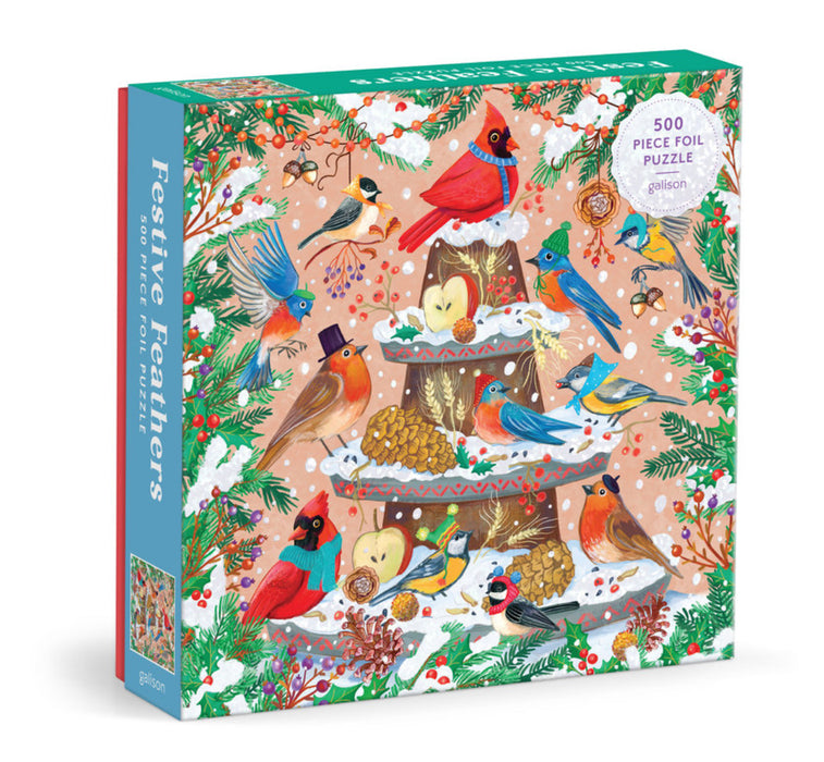 Puzzle - Festive Feathers
