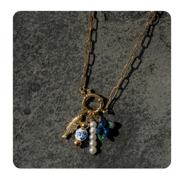 Charm Necklace - Milla Fish & Friends