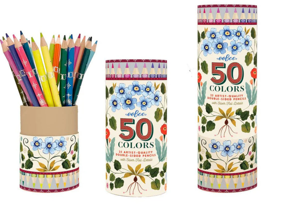 Flora Double Sided Art Pencils