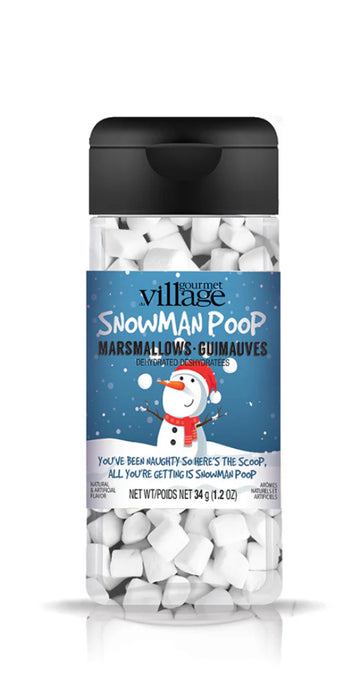 Snowman Poop - Marshmallows