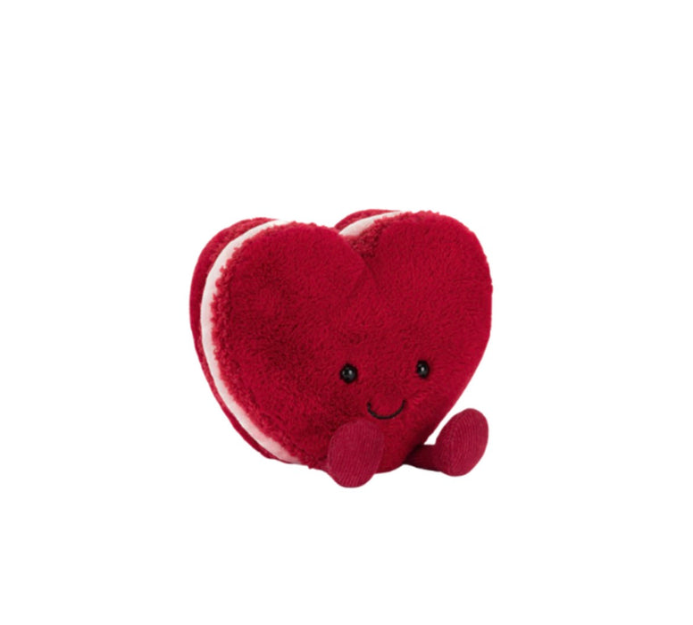 Jellycat - Amuseables Arlette Heart Macaron Red