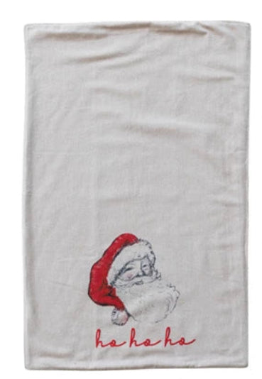 Cotton & Linen Holiday Tea/Hand Towels