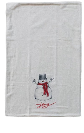 Cotton & Linen Holiday Tea/Hand Towels