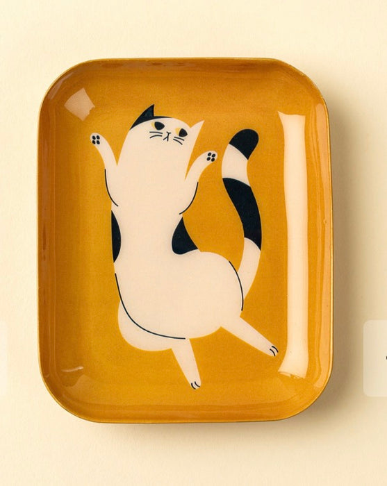 Decorative Enamel Tray - Small