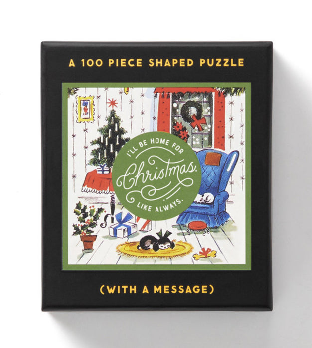 Mini Puzzle - Home for Christmas