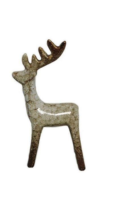 Glazed Ceramic Reindeer