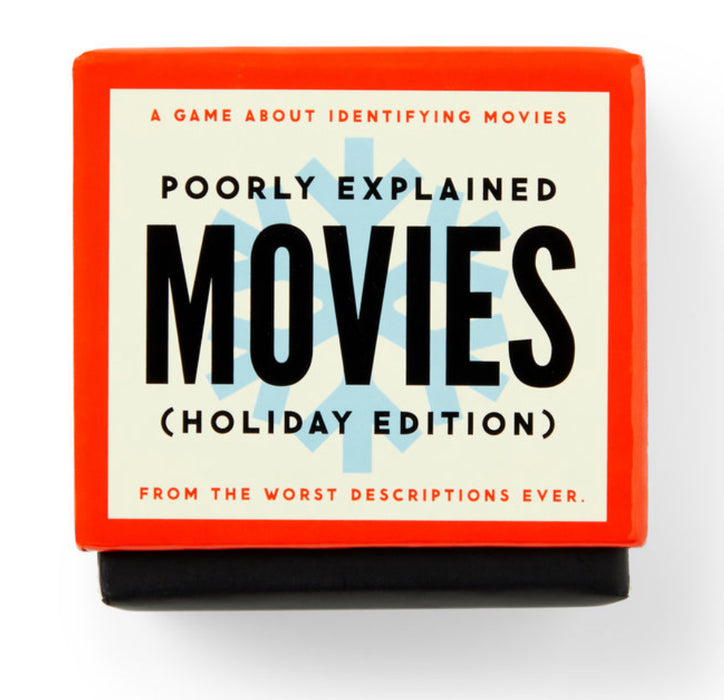 Game - Poorly Explained Movies Holiday Edition