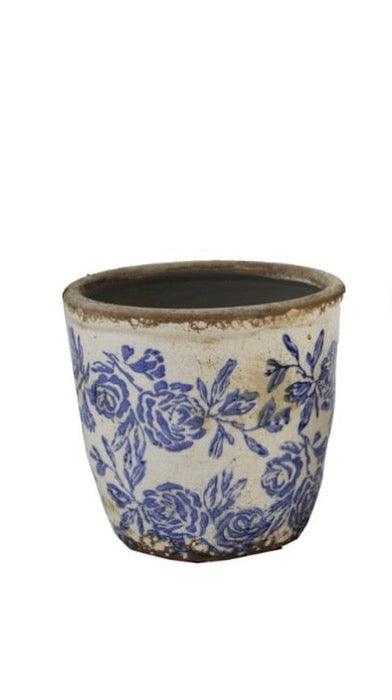 Floral Cement Planters
