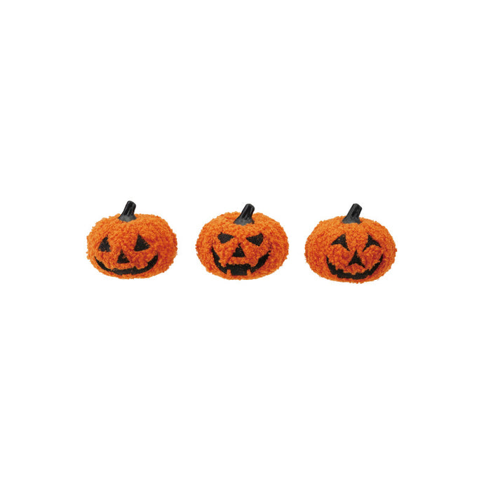 Fabric Boucle Jack O'Lantern