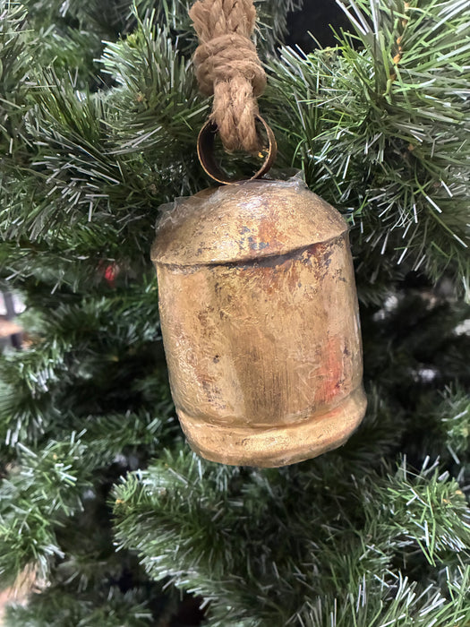 Antique Rustic Gold Bells