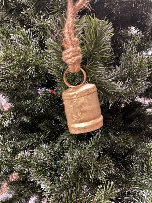 Antique Rustic Gold Bells