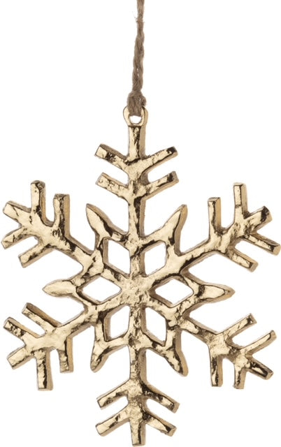 Metal Snowflake Ornament