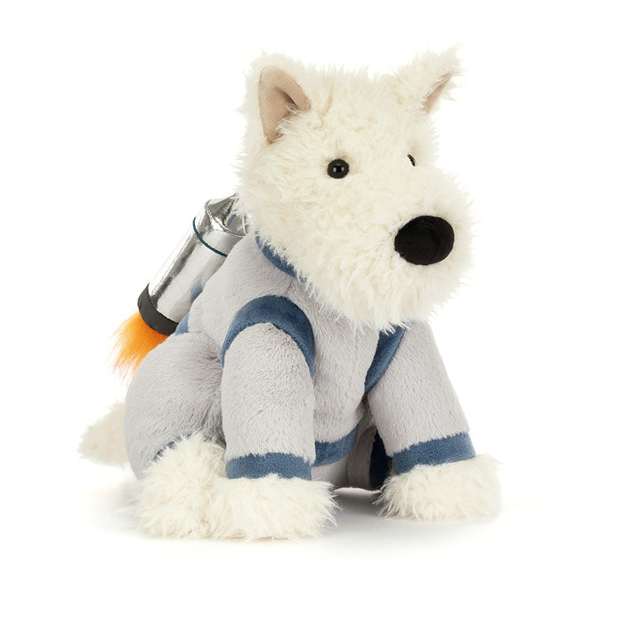 Jellycat -Munro Scottie Dog - Space Outfit