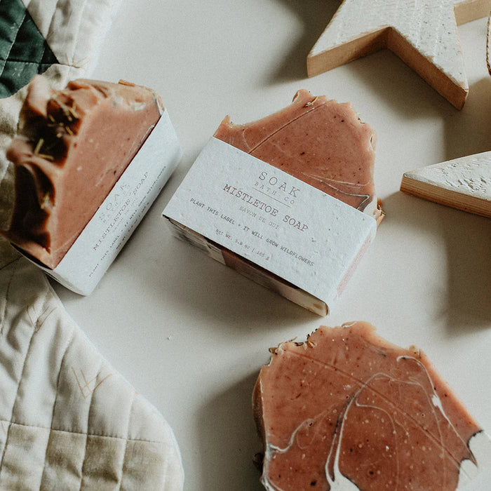 Mistletoe Soap Bar