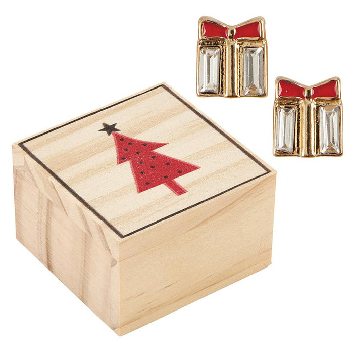 Treasure Box Earrings - Holiday