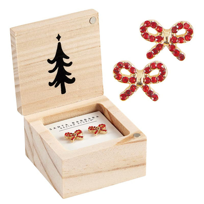 Treasure Box Earrings - Holiday