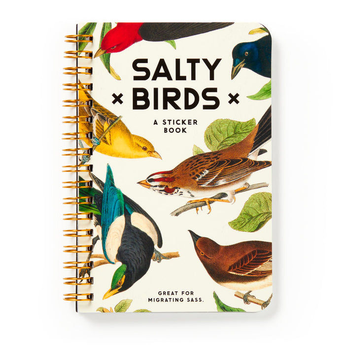 Adult Sticker Book - Salty Birds