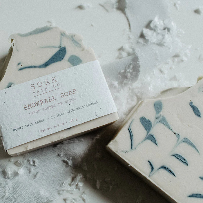 Snowfall Soap Bar