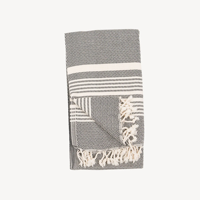 Turkish Towel - Hasir Carbon