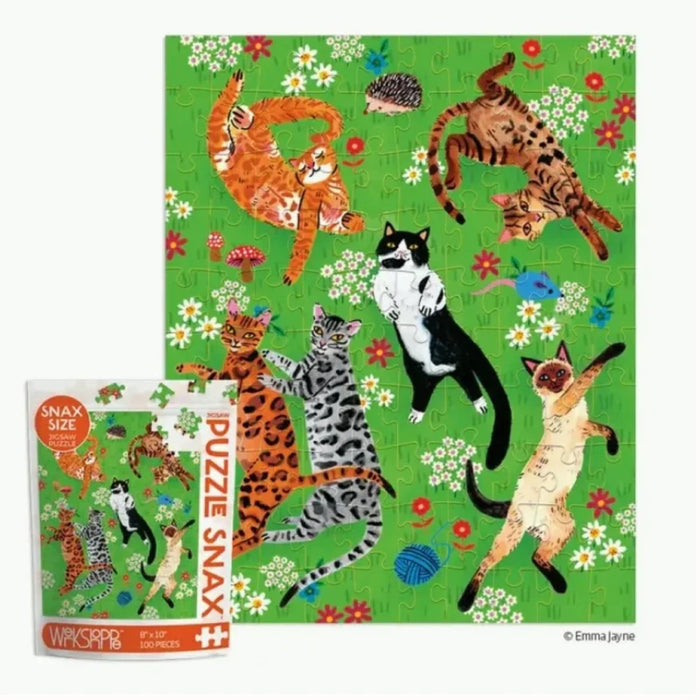 Puzzle Snax - Cat Nap  - 100 piece